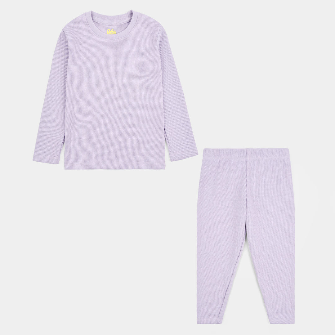 Boys Thermal inner Suit - Purple