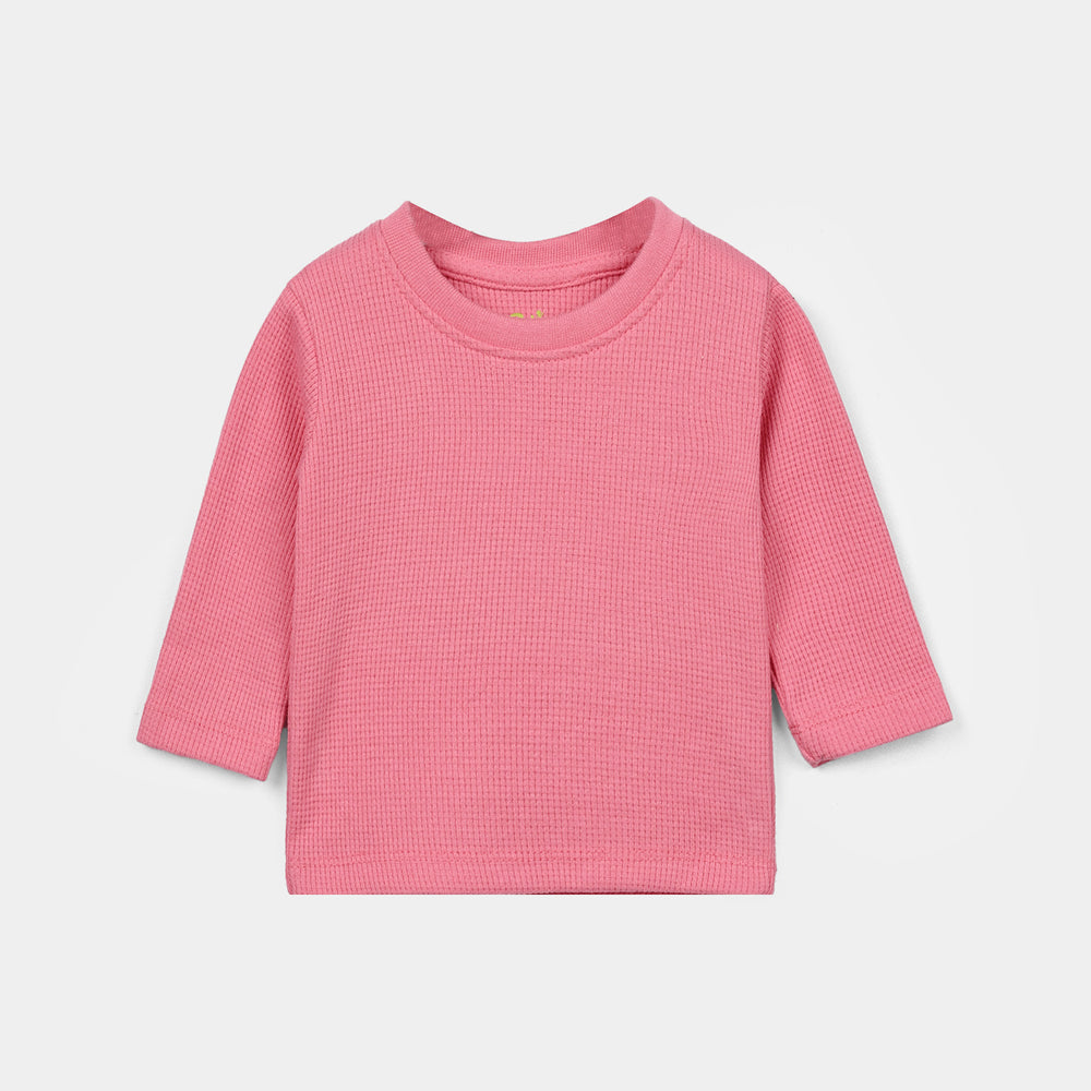 Infant Boys Thermal Inner Suit Pink