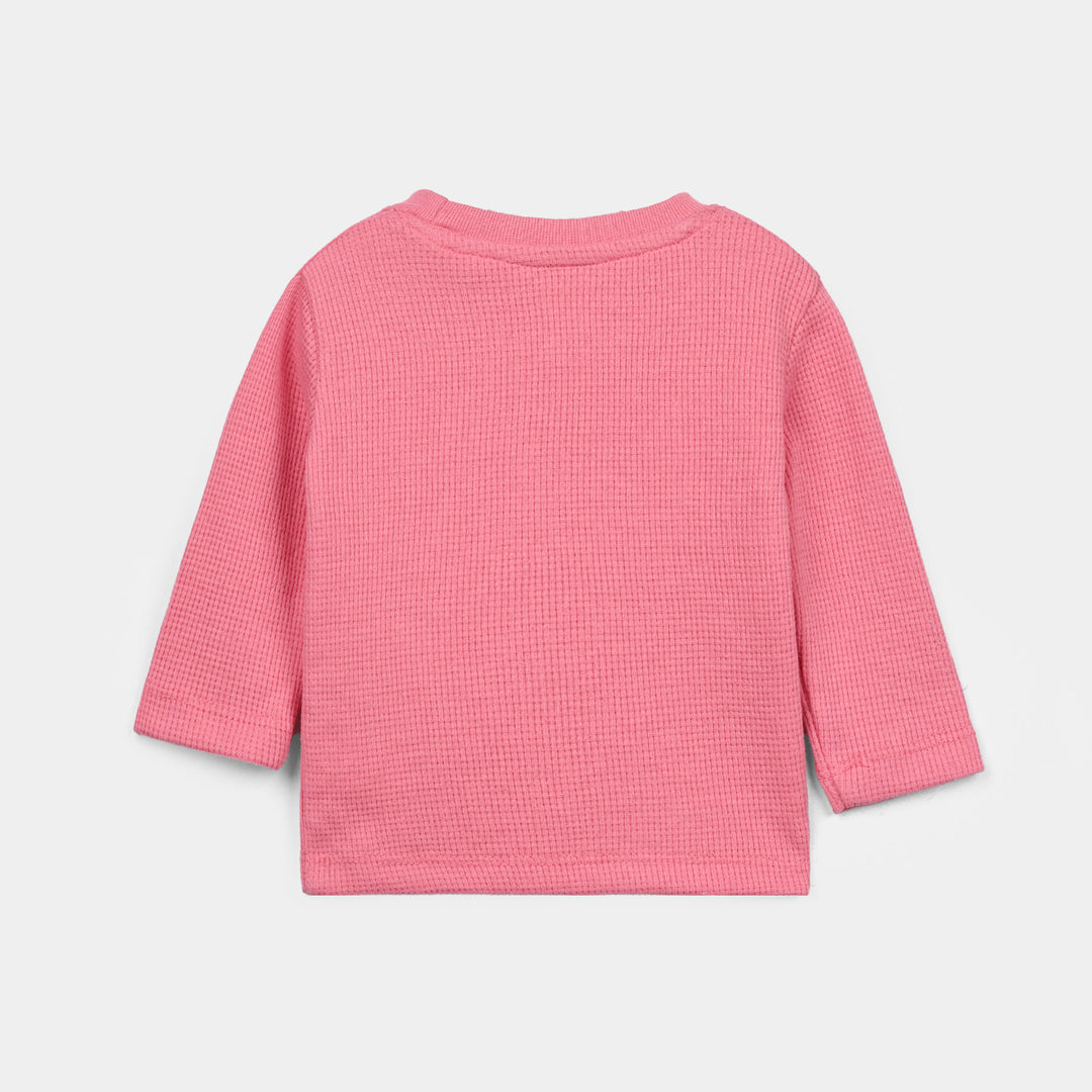 Infant Boys Thermal Inner Suit - Pink