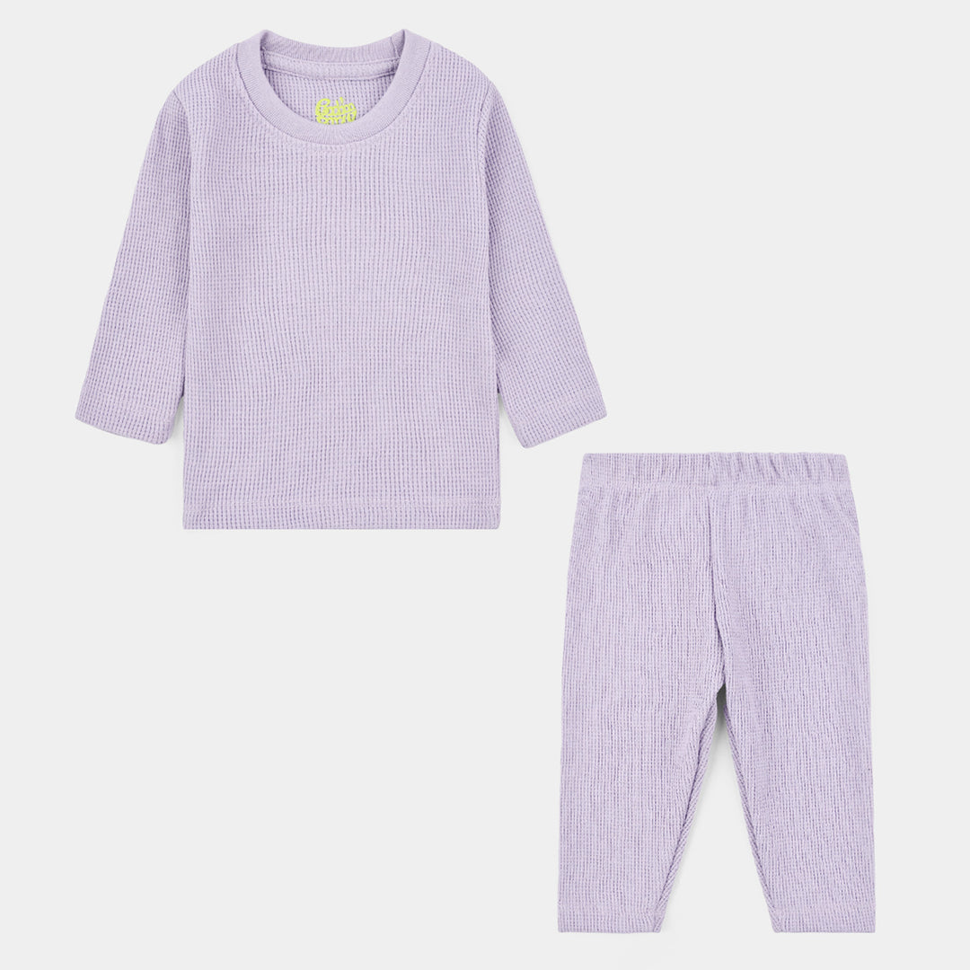 Infant Boys Thermal Inner Suit - Purple