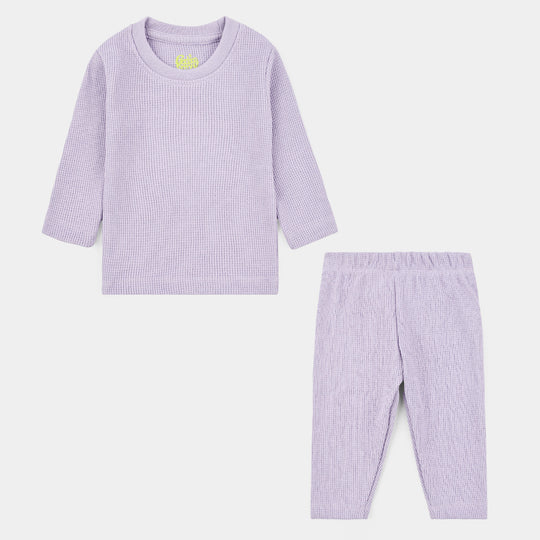 Infant Boys Thermal Inner Suit Purple