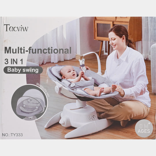 Multifunctional 3-in-1 Electric Baby Swing TY333