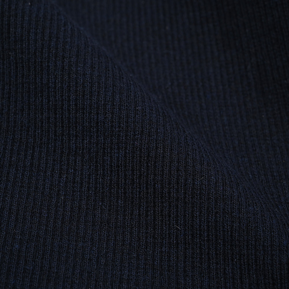 Infant Boys 2x1 Rib Turtle Neck - Navy