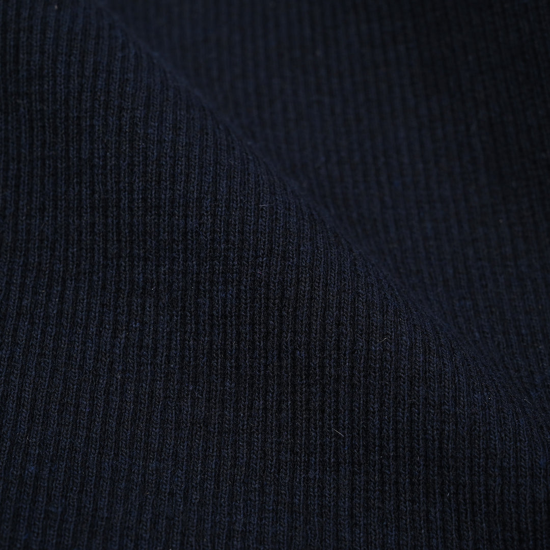 Infant Boys 2x1 Rib Turtle Neck - Navy