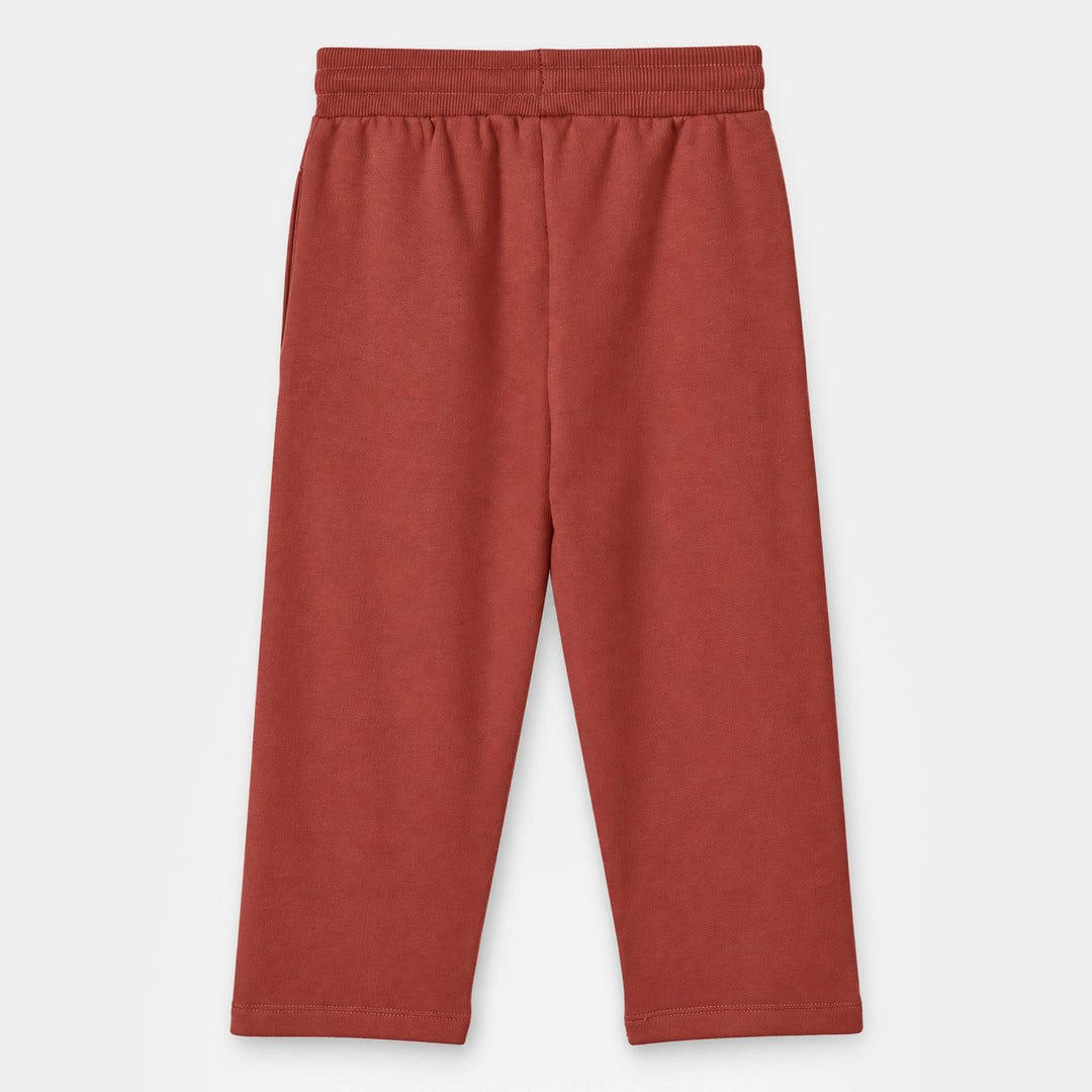 Boys Cotton Terry Pyjama Urban Downtown- Red