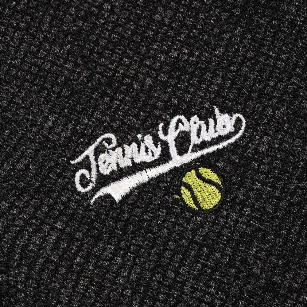 Boys Ottoman Sweatshirt Tennis Club - Dark Grey