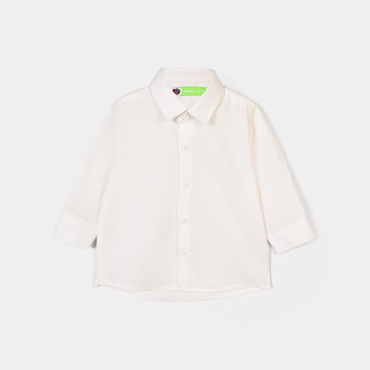 Infant Boys Cotton Poplin Formal Shirt