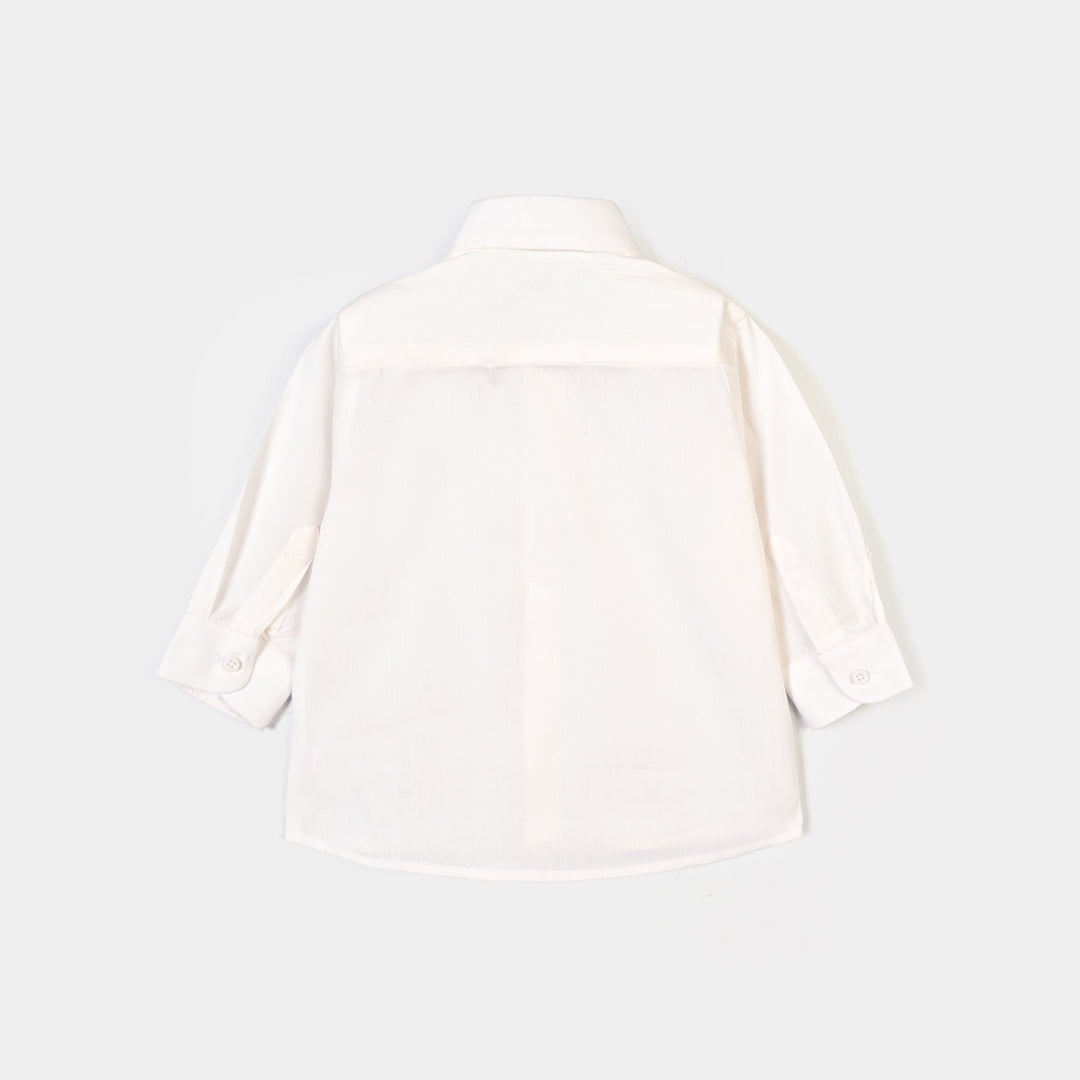 Infant Boys Cotton Poplin Formal Shirt
