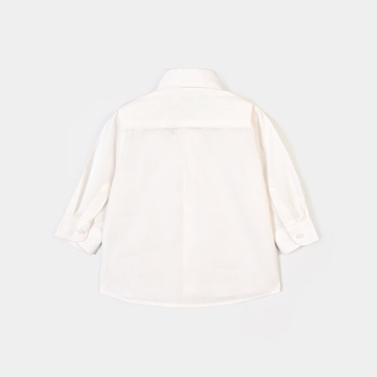 Infant Boys Cotton Poplin Formal Shirt