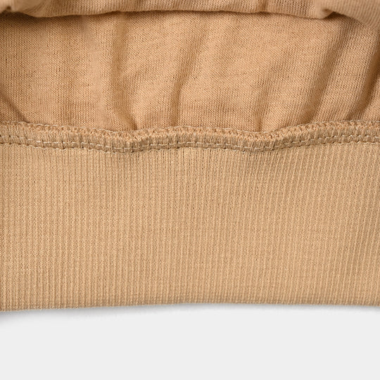 Girls Velvet sequins SweatShirt Brown Sequins