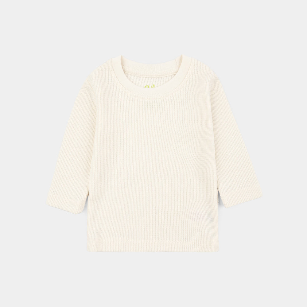 Infant Boys Thermal Inner Suit CREAM