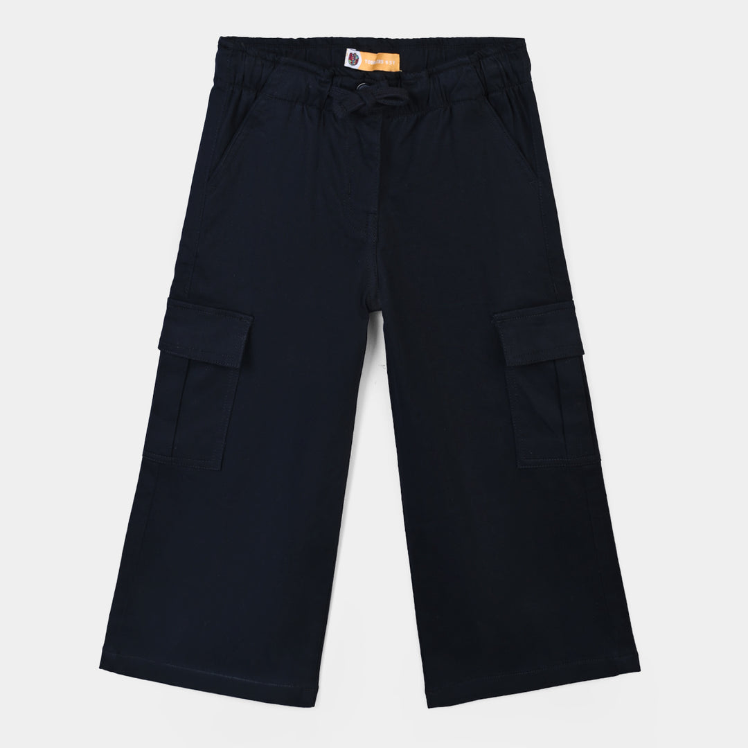 Girls Cotton Twill Pant Pageant -BLUE