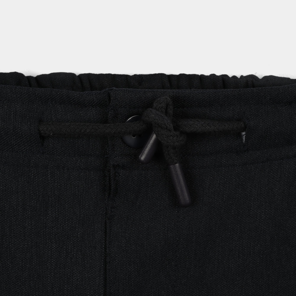 Boys Cotton Twill Pant Poly-BLACK