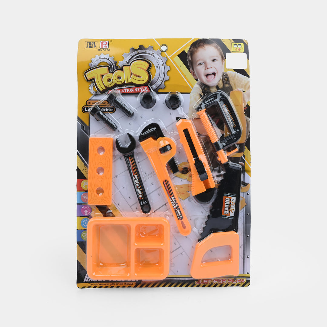 Kids Pretend Play Tool Set