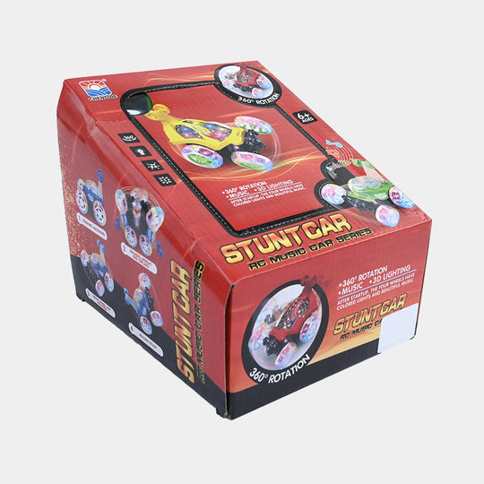 Remote Control Stunt Car with Light & Music