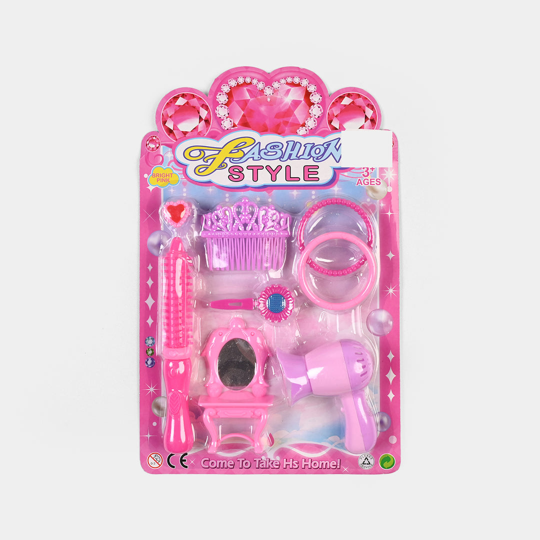 Fashion Style Pretend Hair Salon Playset
