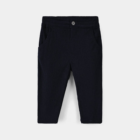 Boys Cotton Interlock Woven Suit 320 - 033 - White & Navy