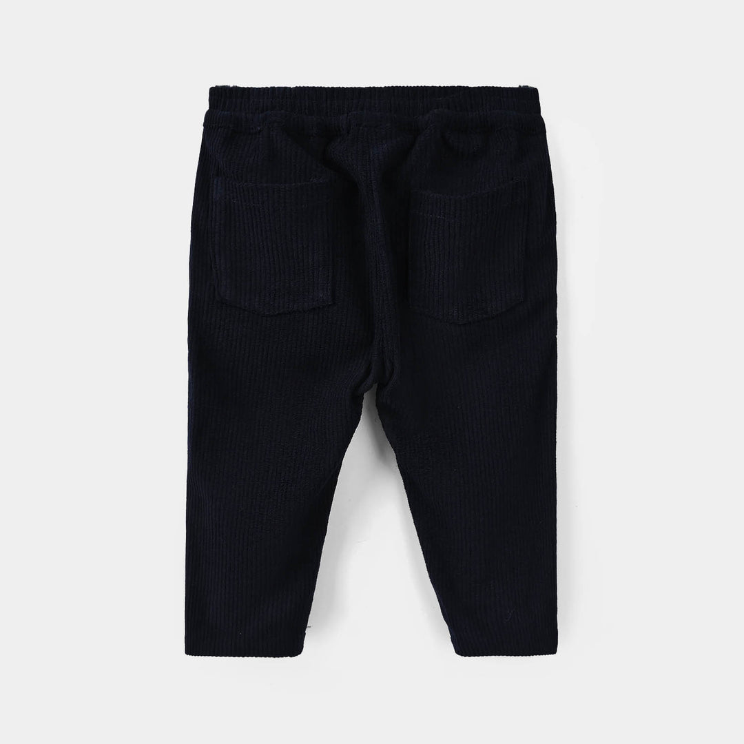 Boys Cotton Interlock Woven Suit 320 - 033 - White & Navy