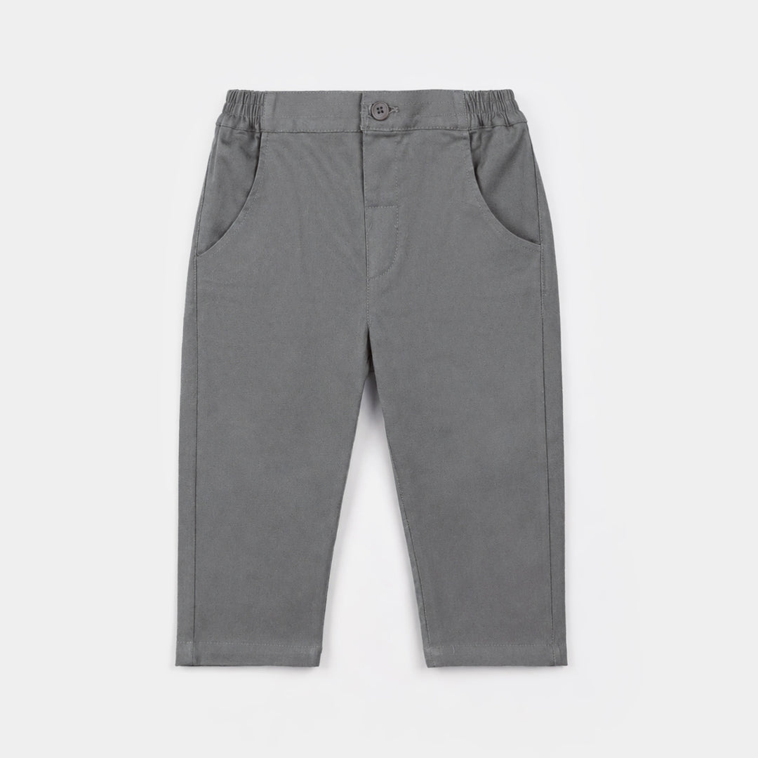 Infant Boys Cotton Interlock 3 - PC 320 - 030- Grey.Beige