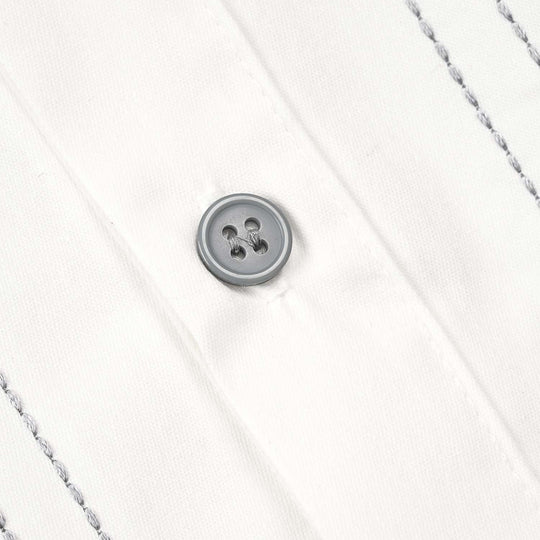 Boys Cotton Interlock Woven Suit 320 - 031- White.Blue