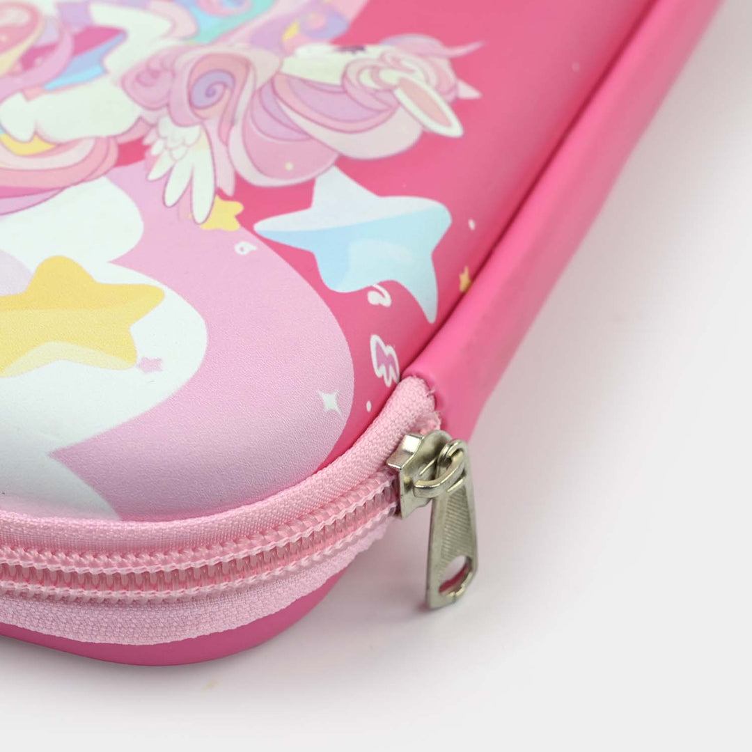Stationery Pencil Pouch with Built-in Calculator