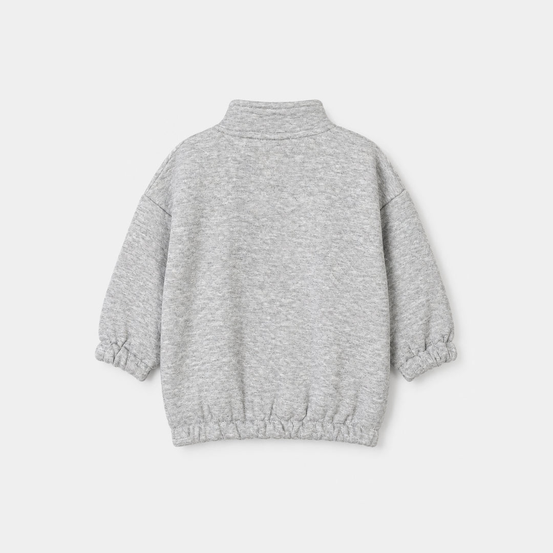 Infant Boys Quilted Sweatshirt Adventurer-GREY
