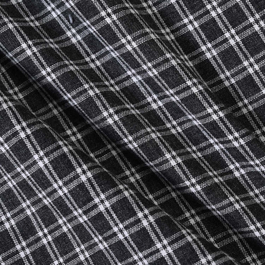 Boys Yarn Dyed Shirt (Grey Check)
