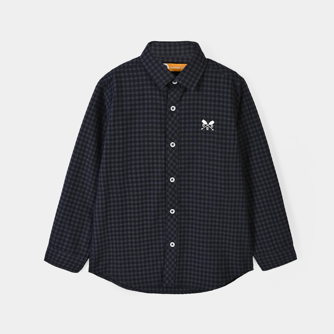 Boys Yarn Dyed Shirt (Explorer) - Checkered