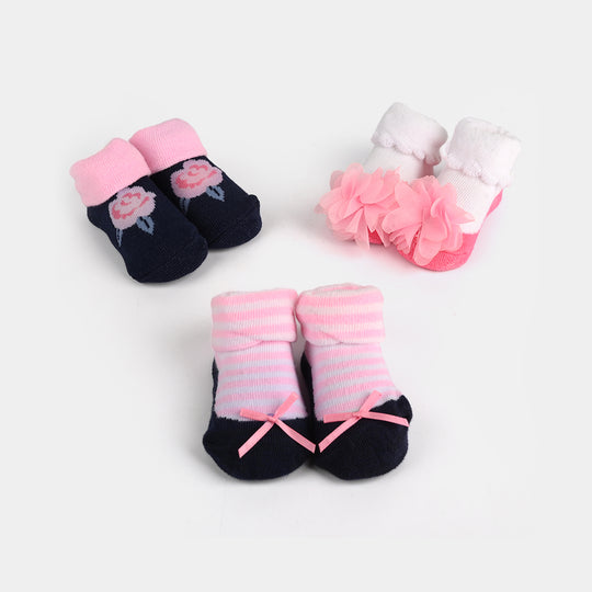 Baby Socks Pack of 3 | 0-9M