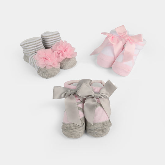 Baby Socks Pack of 3 | 0-9M