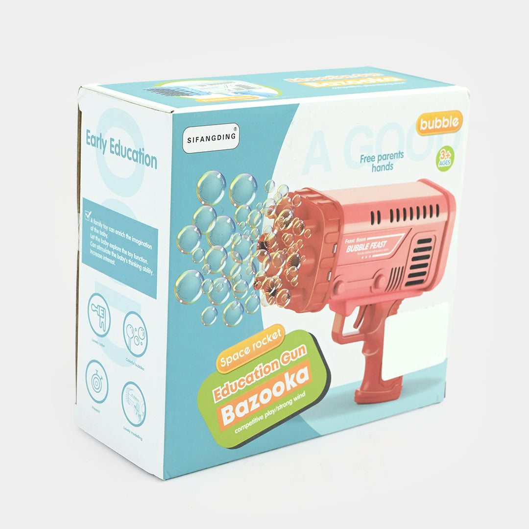 Electric Bazooka Bubble Blaster Toy