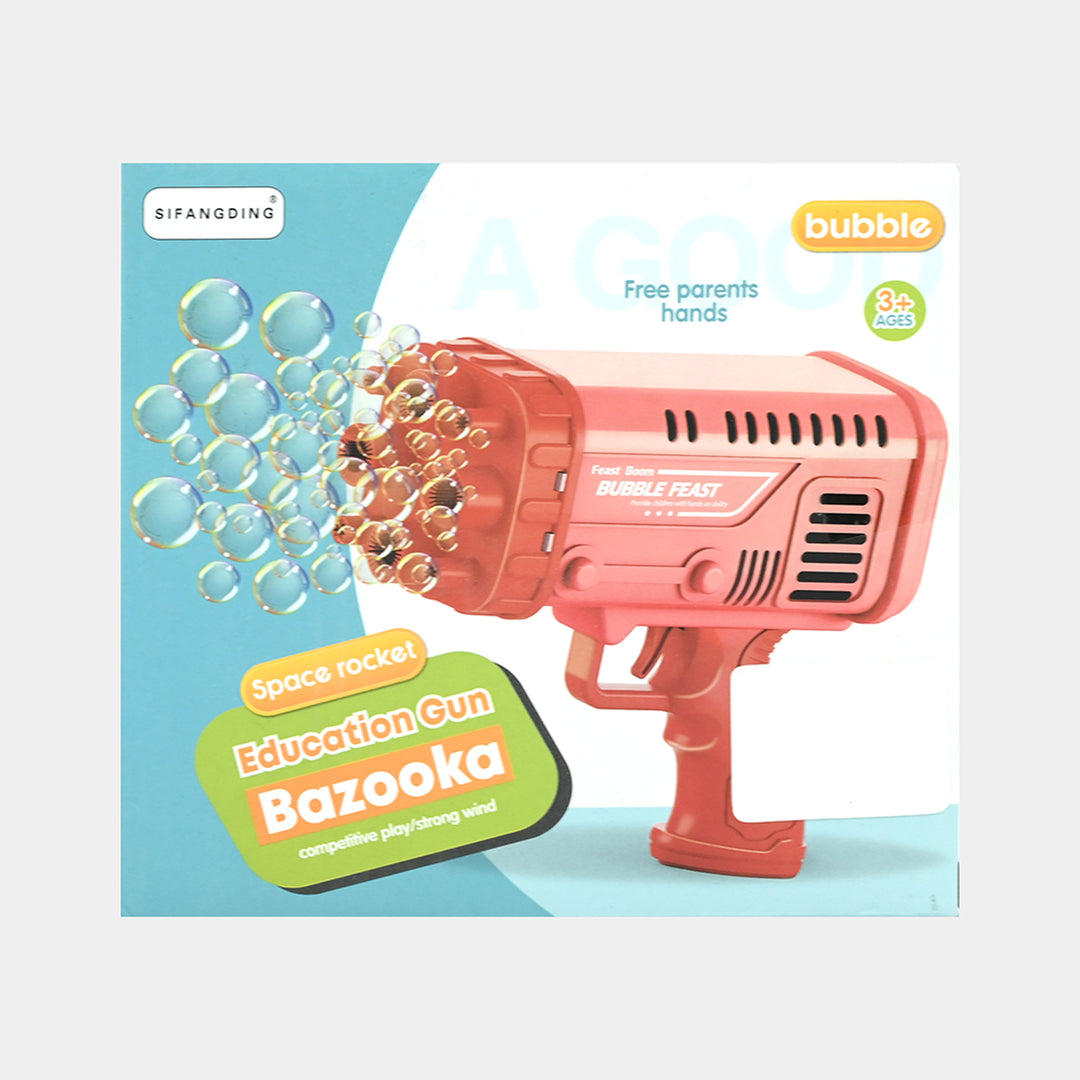 Electric Bazooka Bubble Blaster Toy