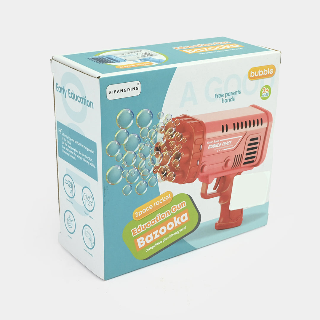 Electric Bazooka Bubble Blaster Toy