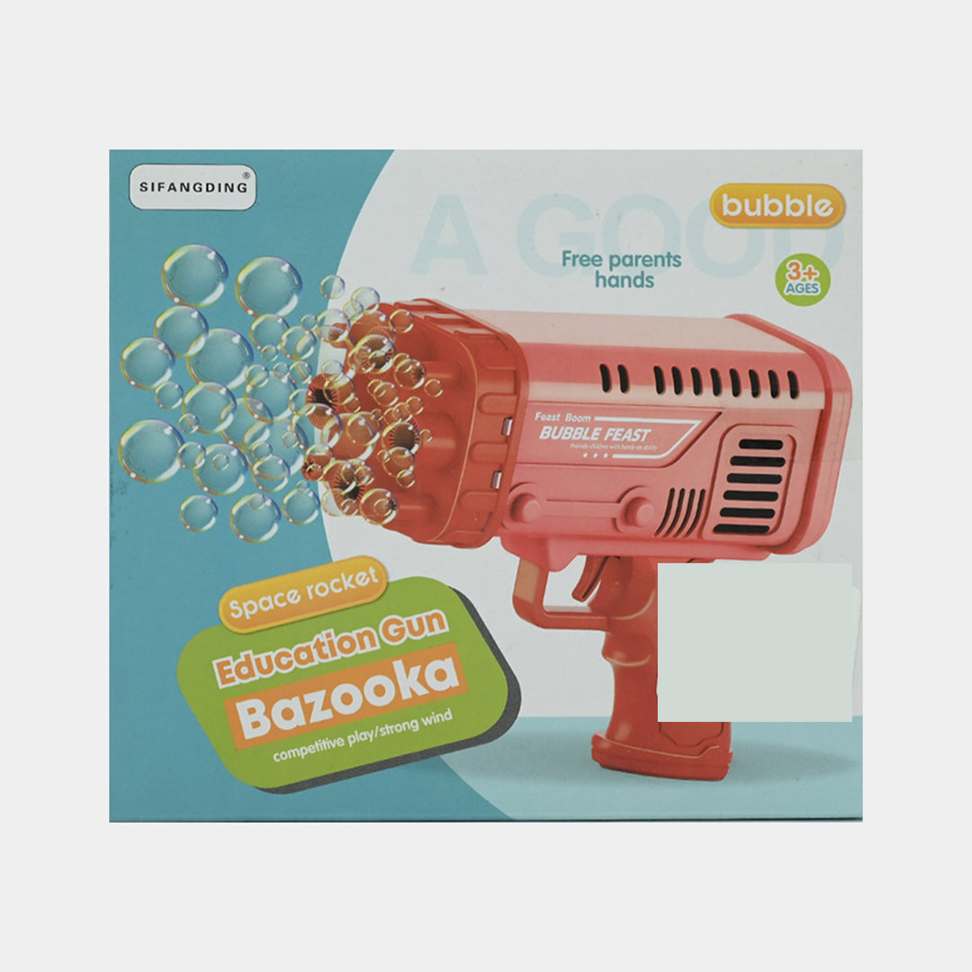 Electric Bazooka Bubble Blaster Toy