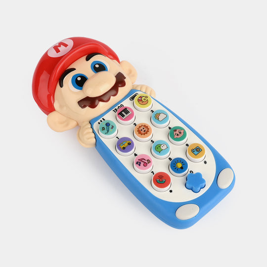 Musical Mobile Phone with Light & Music