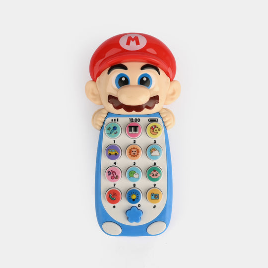 Musical Mobile Phone with Light & Music
