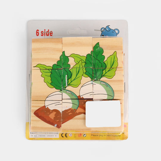 Wooden Jigsaw Puzzle Set