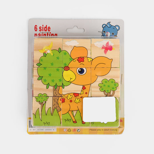 Wooden Jigsaw Puzzle Set