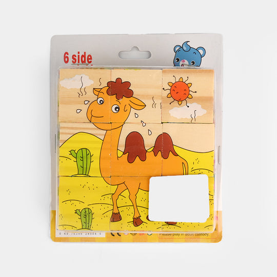Wooden Jigsaw Puzzle Set