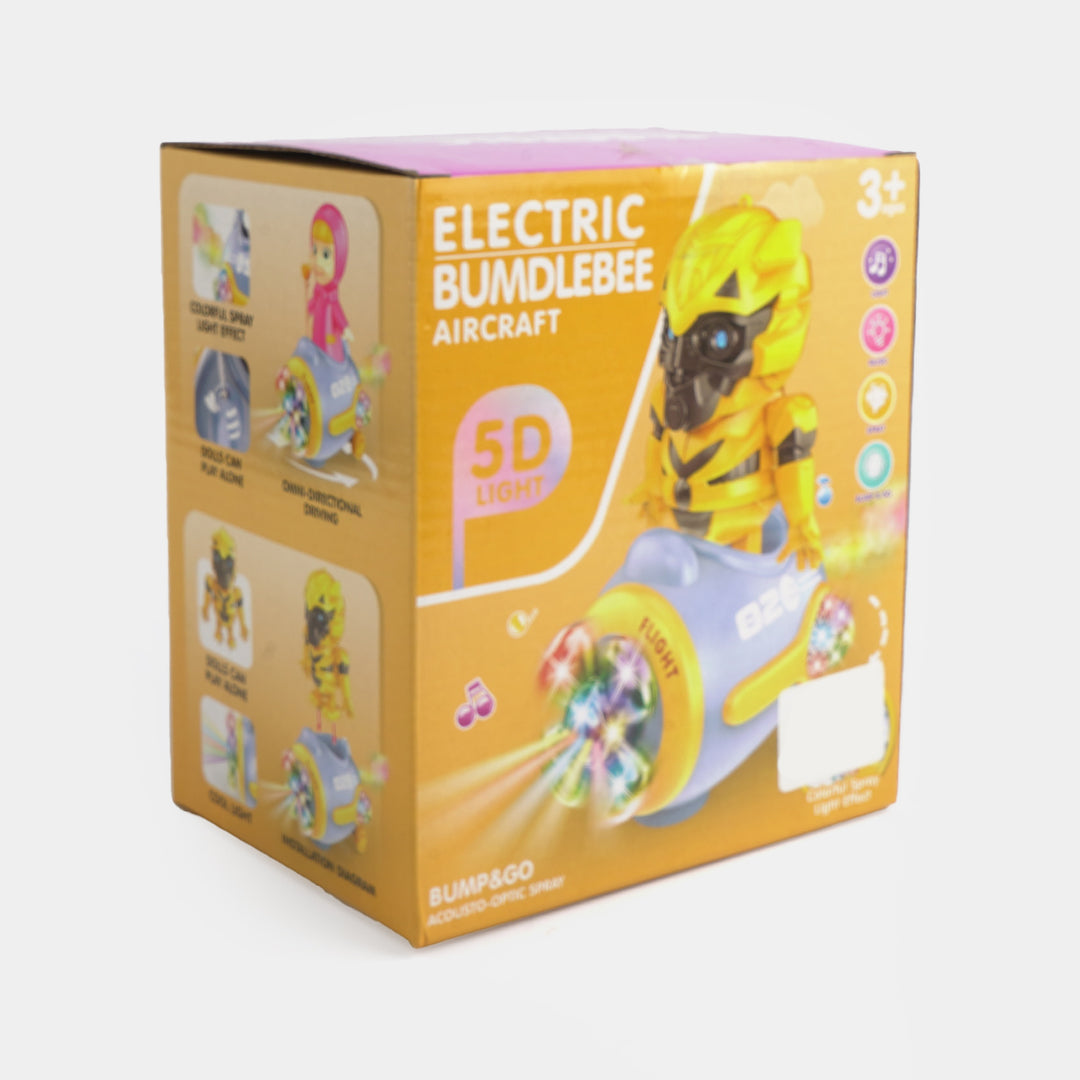 Electric Aircraft Toy with Light & Music