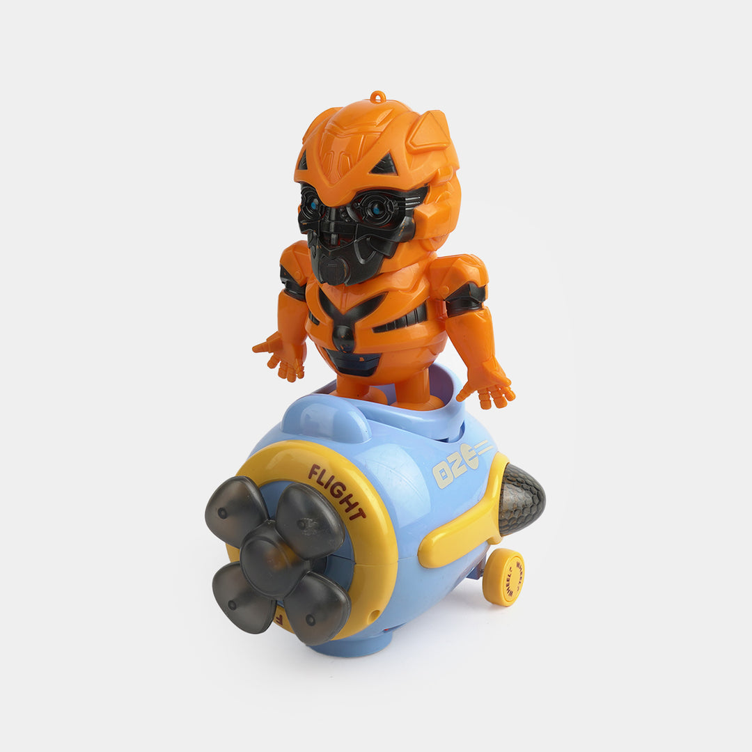 Electric Aircraft Toy with Light & Music