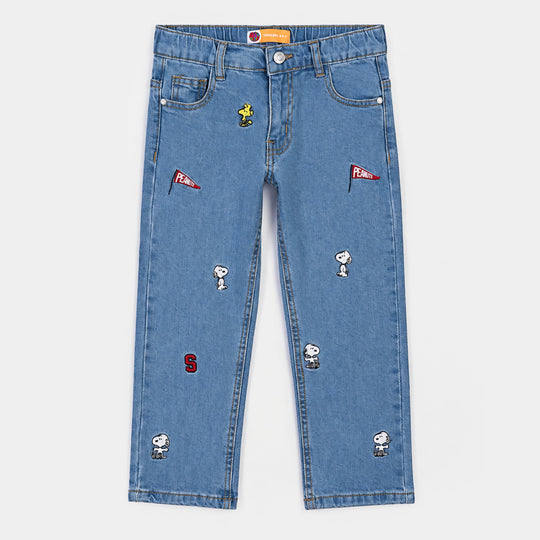 Boys Denim rigid Pant Character