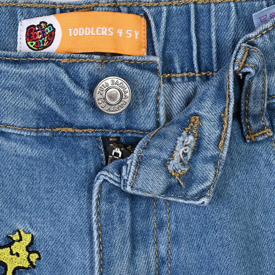 Boys Denim rigid Pant Character
