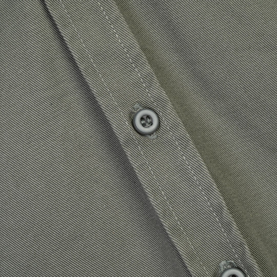 Boys Cotton Twill Shirt (Agave)- Green