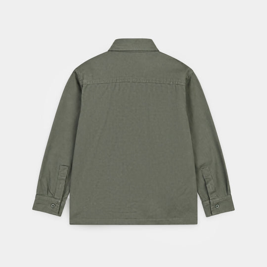 Boys Cotton Twill Shirt (Agave)- Green