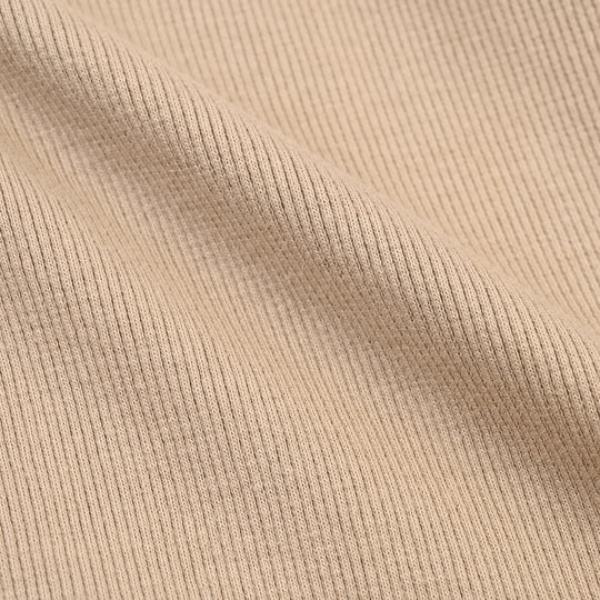 Boys 2x1 Rib Turtle Neck KHAKI