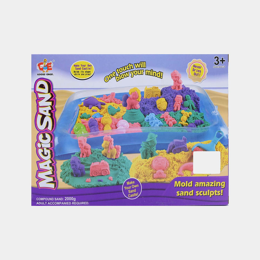 Magic Sand Mega Playset (2000g, 53 PCS)