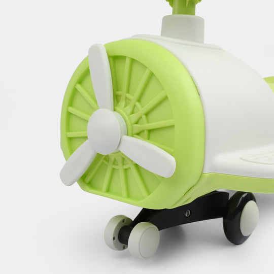 Children Ride on Twisting Auto Car