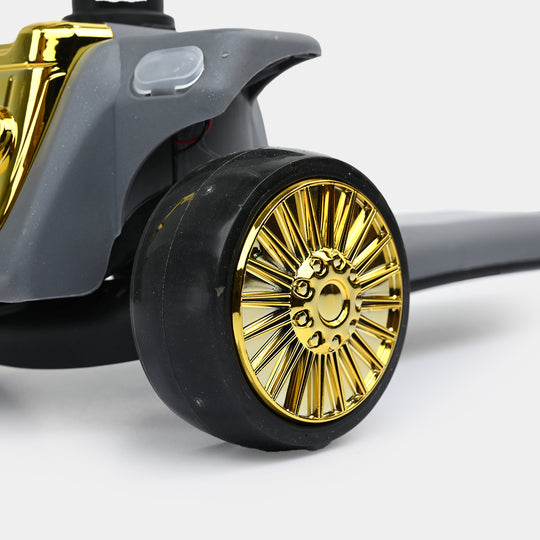 Kids' 3-Wheel Scooty with Lights & Sound