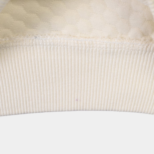 Infant Boys Quilted Sweat shirt Penguin-White